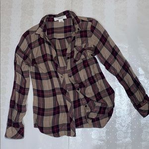 Flannel button up